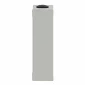  Boite mtal vide grise - M25 x 