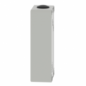  Boite mtal vide grise - M25 x 