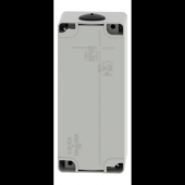  Boite mtal vide grise - M25 x 