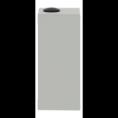  Boite mtal vide grise - M25 x 