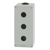  Boite mtal vide grise - M25 x 