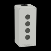  Boite mtal vide grise - M25 x 