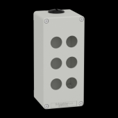  Boite mtal vide grise - M25 x 