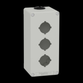  Boite mtal vide grise - M25 x 