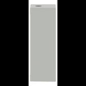  Boite mtal vide grise - M25 x 