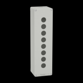  Boite mtal vide grise - M32 x 