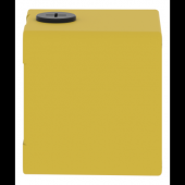  Boite mtal vide jaune pour ar 