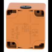  Boite mtal vide orange - M20 