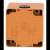  Boite mtal vide orange - M20 