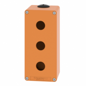  Boite mtal vide orange - M25 