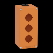  Boite mtal vide orange - M25 