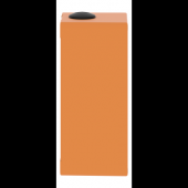  Boite mtal vide orange - M25 