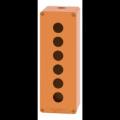  Boite mtal vide orange - M25 