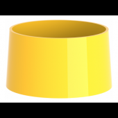  PROTECTGEUR ROND JAUNE 70mm 