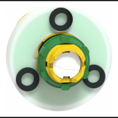  Harmony XB5 - t�te bouton arr� 