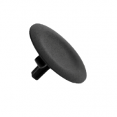  Harmony cabochon lisse - noir 