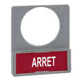  Harmony - porte-tiquette plat 