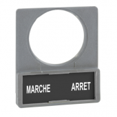  Harmony - porte-tiquette plat 