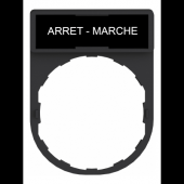  Harmony - porte-tiquette 30x4 