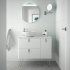  Meuble UNIIQ 900 droite blanc 