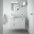  Meuble UNIIQ 1200 droite blanc 