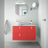  Meuble UNIIQ 1200 droite rojo 
