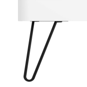  Jeu 2 pieds UNIIQ noir 230 mm 