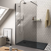  Paroi de douche BLACK HEAVEN w 