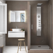  Paroi de douche MALM� avec une 