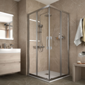  Paroi de douche CLEAR d'angle 