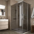  Paroi de douche CLEAR d'angle 