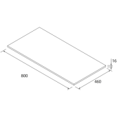  Plan de toilette sans usinage 
