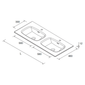  Vasque sur mesure de 1600 jusq 