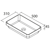  Vasques semi-encastr�es MAEL s 