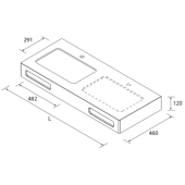 Plan de toilette sur mesure av 