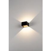  LOGS IN, applique, noir/laiton 