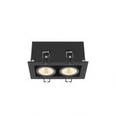  KADUX, spot encastr, double, 