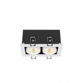  KADUX, spot encastr, double, 