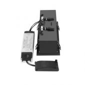  KADUX, spot encastr, triple, 