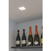  PLASTRA, encastr�, GU10, carr� 