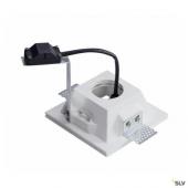  PLASTRA, encastr, GU10, carr 