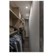  PLASTRA, encastr, GU10, carr 