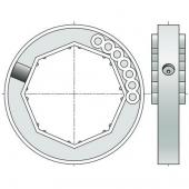  Bague d'adaptation verrous - o 