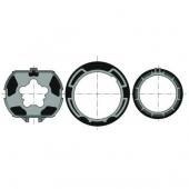  Kit (1 roue + 2 couronnes) d50 