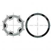  Roue+couronne d50 deprat 53 x1 