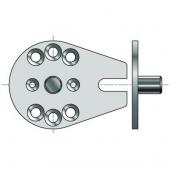  Plaqu store - pion centrage d 