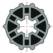  Roue diamtre 40 pour tube dia 