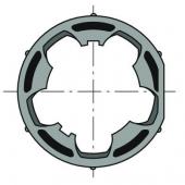  Roue clippage dur d50 x10 