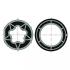  Roue+couronne d50 tube 70x2 cl 