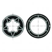  Roue+couronne d50 tube 70x1.5 